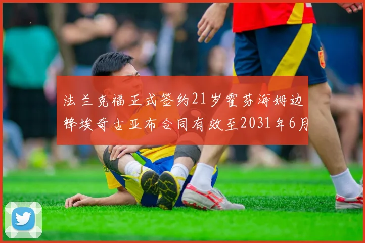 法兰克福正式签约21岁霍芬海姆边锋埃奇古亚布合同有效至2031年6月