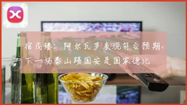 宿茂臻：阿尔瓦罗表现符合预期，下一场泰山踢国安是国家德比