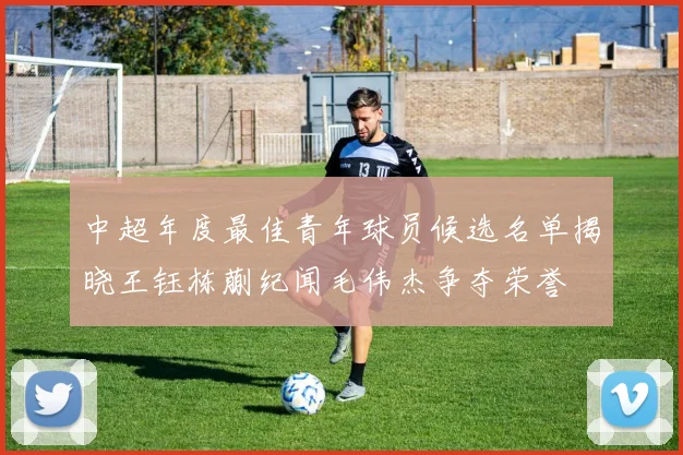 中超年度最佳青年球员候选名单揭晓王钰栋蒯纪闻毛伟杰争夺荣誉